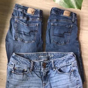 AEO JEANS BUNDLE OF 3
